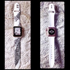 APPLE WATCH SNOW LEOPARD REPLACEMENT BAND 38/40